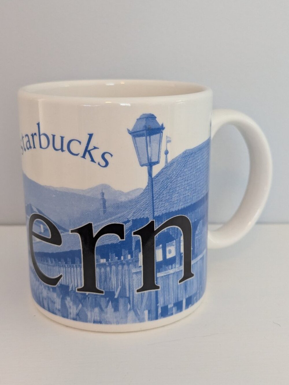 Starbucks Coffee Mug 2002 Luzern Switzerland City Mug Collector Series